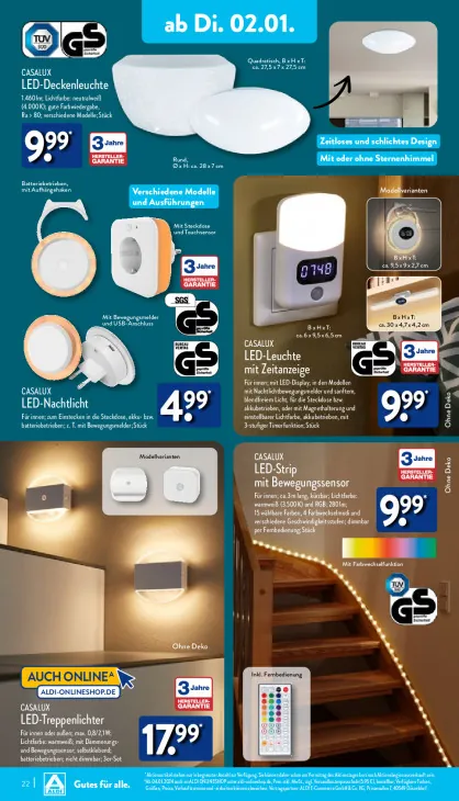 LED-Strip mit Bewegungssensor