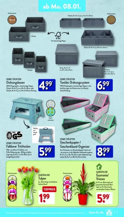 Faltbarer Tritthocker