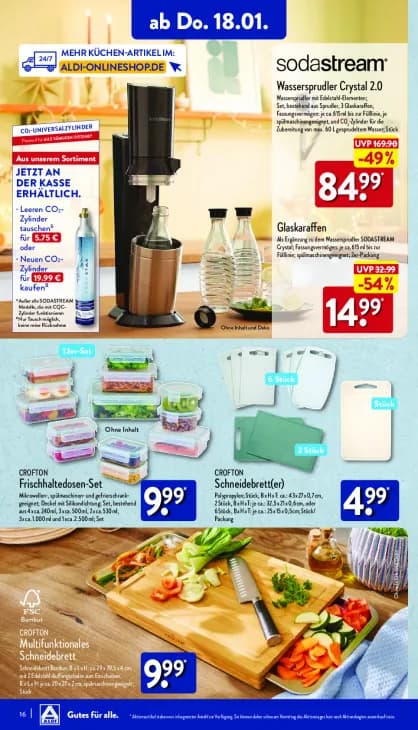 Wassersprudler Crystal 2.0