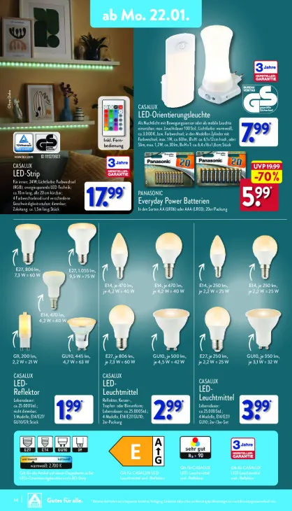 LED-Orientierungsleuchte