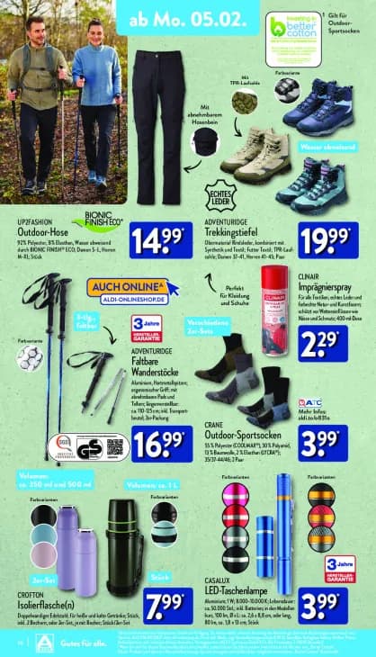 Faltbare Wanderstöcke