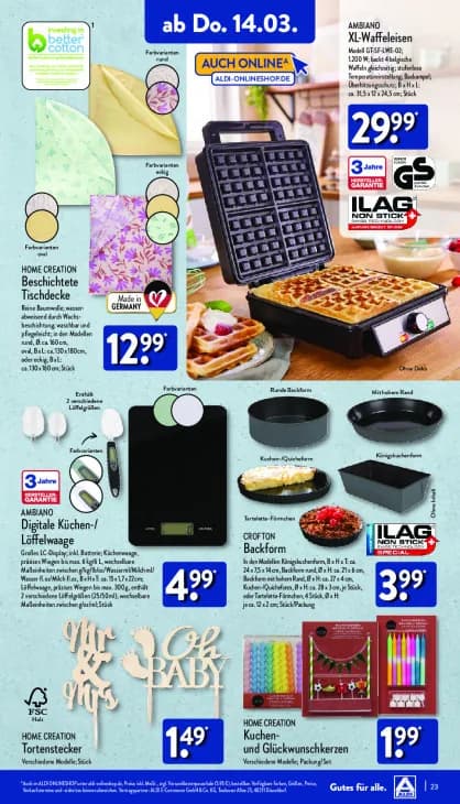 Beschichtete Tischdecke