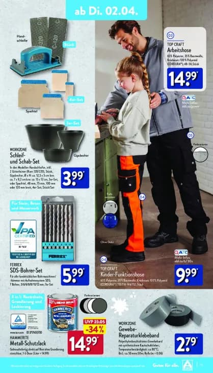 Schleif- und Schab-Set