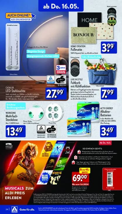 Faltkorb mit Kühlfunktion