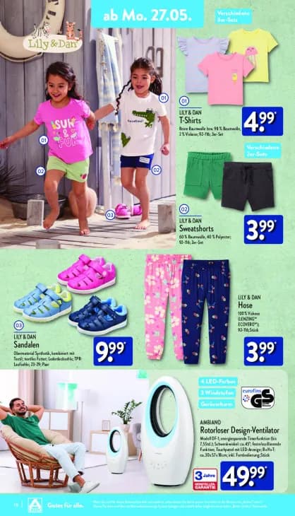 Rotorloser Design-Ventilator