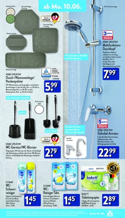 WC-Garnitur/WC-Bürsten