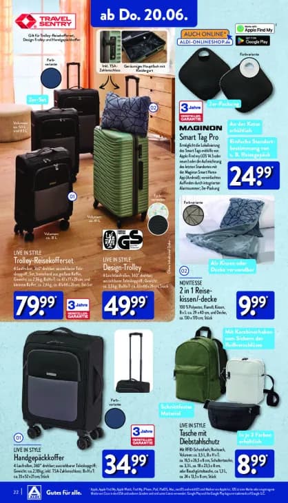 Trolley-Reisekofferset