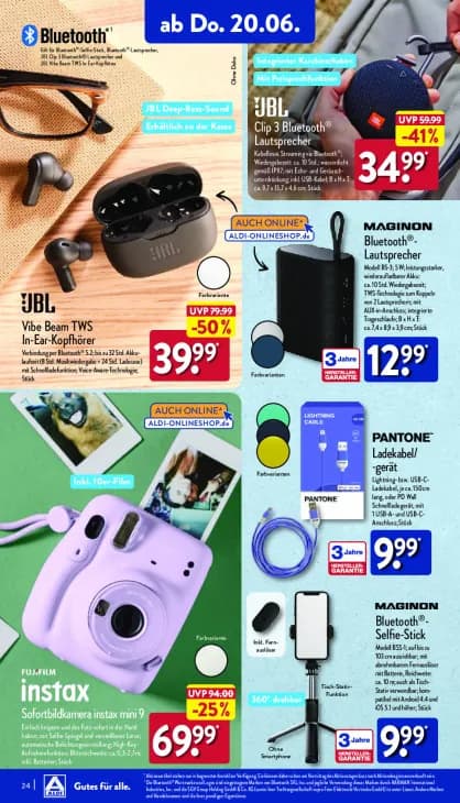 Clip 3 Bluetooth® Lautsprecher