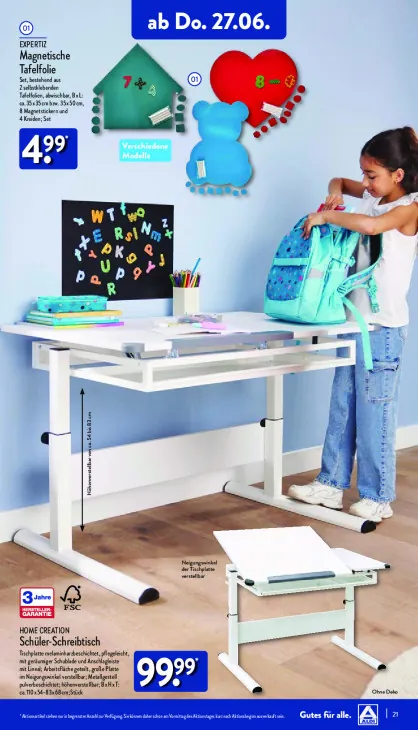 Schüler-Schreibtisch