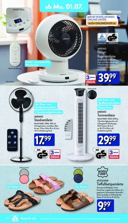 Design-Kugelventilator