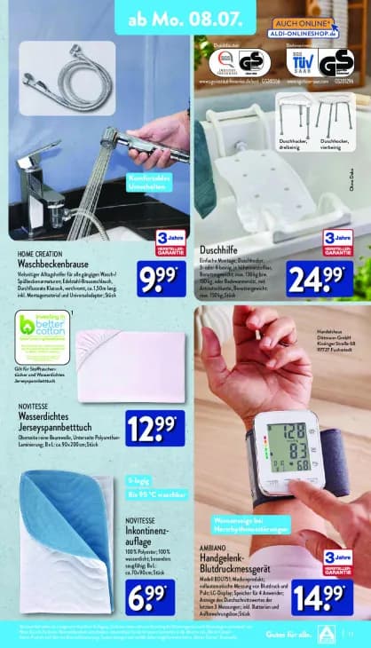 Wasserdichtes Jerseyspannbetttuch