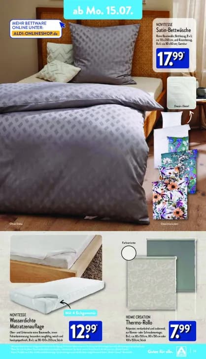 Wasserdichte Matratzenauflage