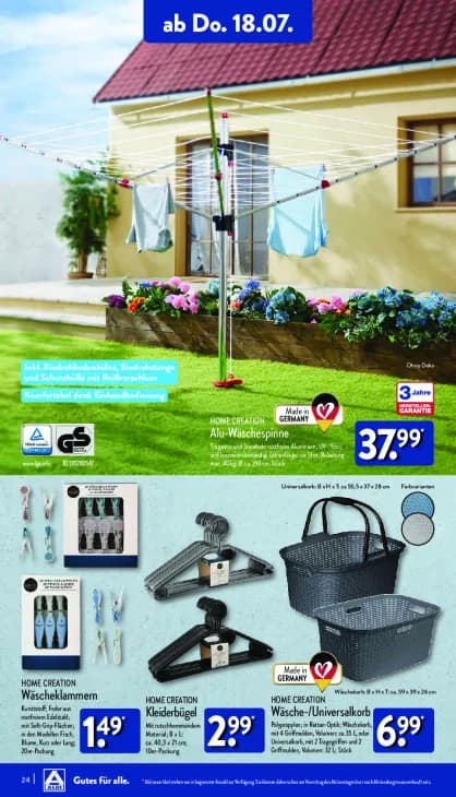 Wäsche-/Universalkorb