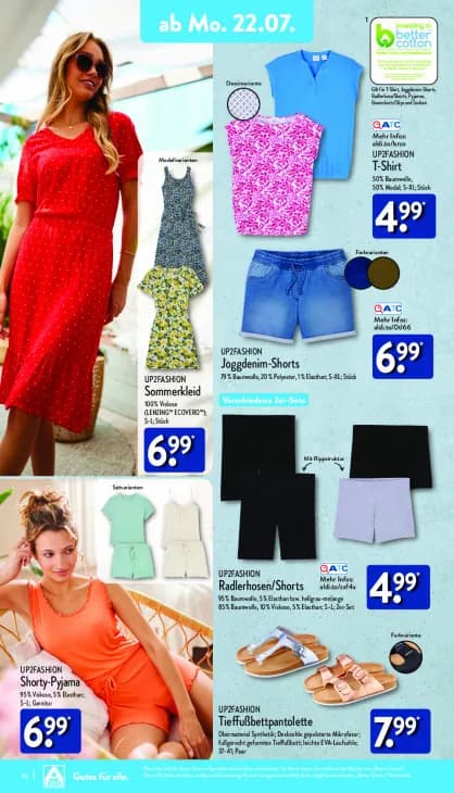 Tieffußbettpantolette