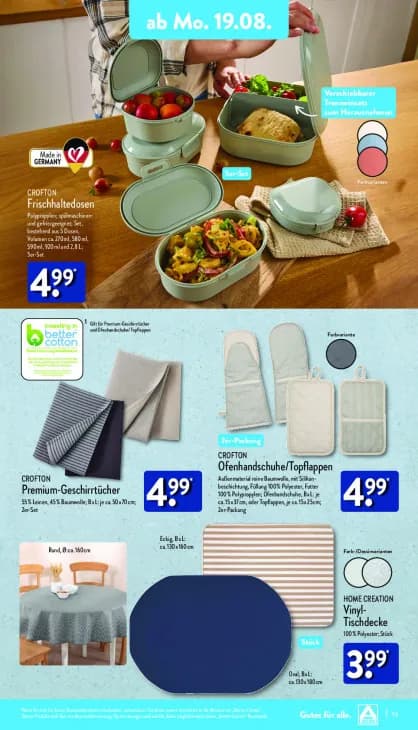 Ofenhandschuhe/Topflappen