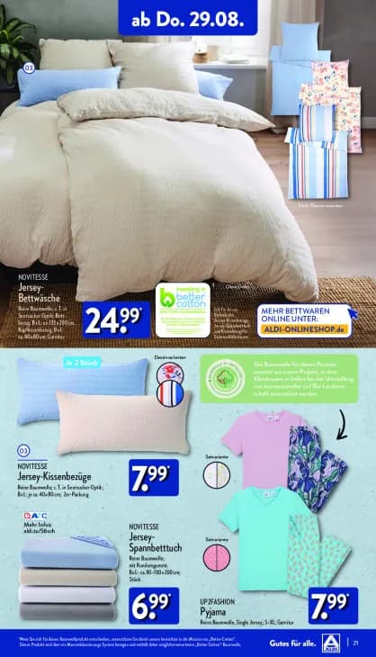 Jersey-Spannbetttuch