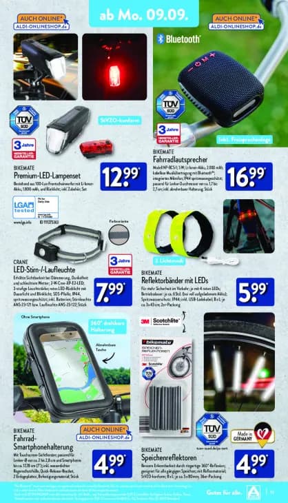 LED-Stirn-/-Laufleuchte