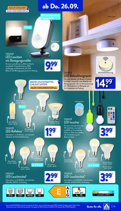 LED-Leuchtmittel (3er)