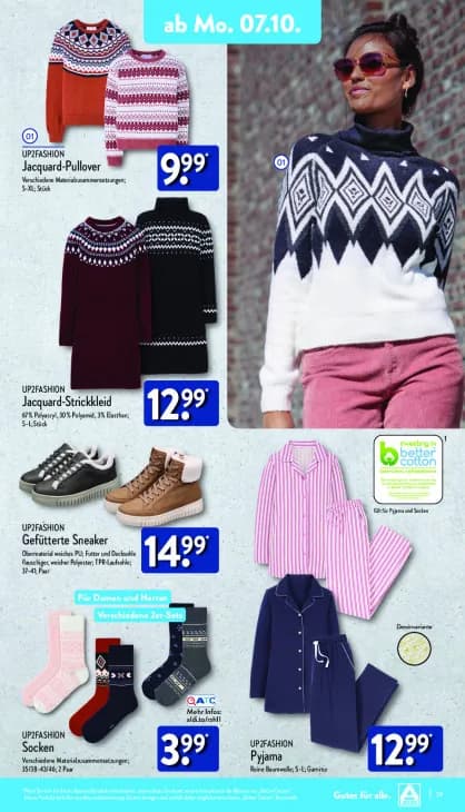 Jacquard-Strickkleid