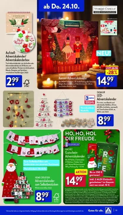 Gutschein-Adventskalender