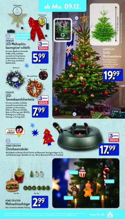 LED-Tannenbaumlichterkette