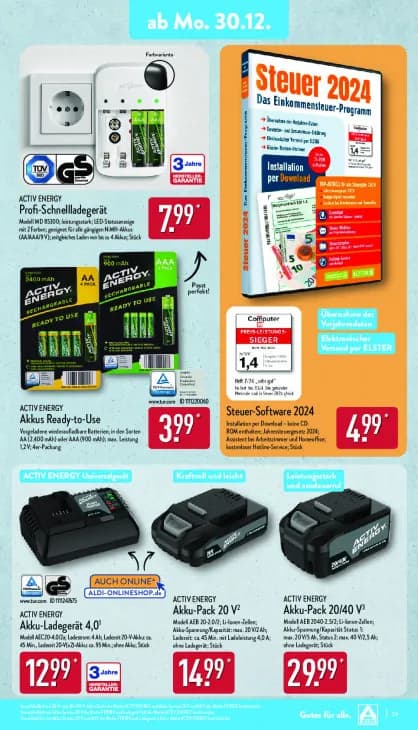 Profi-Schnellladegerät