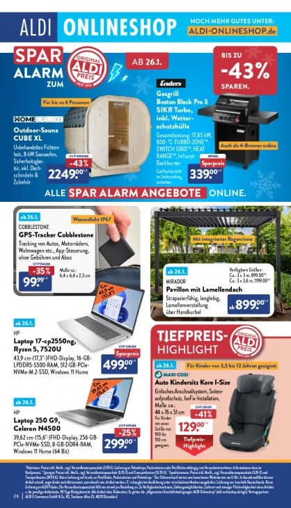 Gasgrill Boston Black Pro 3 SIKR Turbo, inkl. Wetterschutzhülle