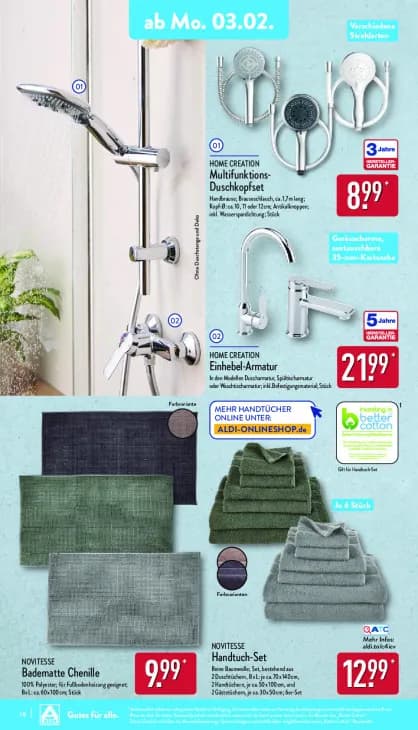 Multifunktions-Duschkopfset