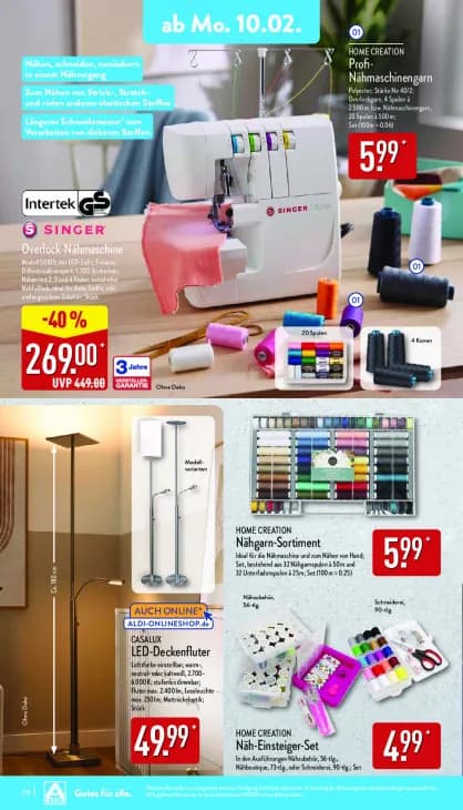 Overlock-Nähmaschine