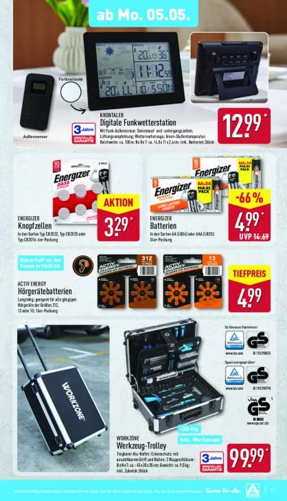 Hörgerätebatterien