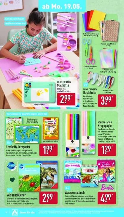 Lernheft/-Lernposter