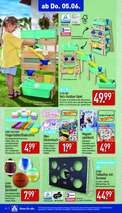 Fußballtor mit Torwand