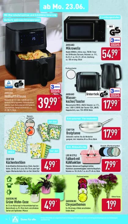 Faltkorb mit Kühlfunktion