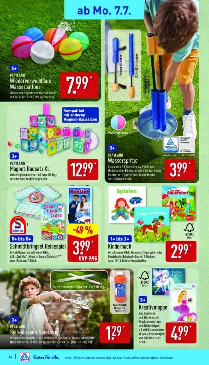 Wiederverwendbare Wasserballons