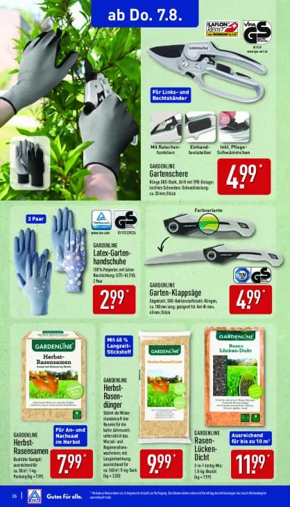 Latex-Gartenhandschuhe