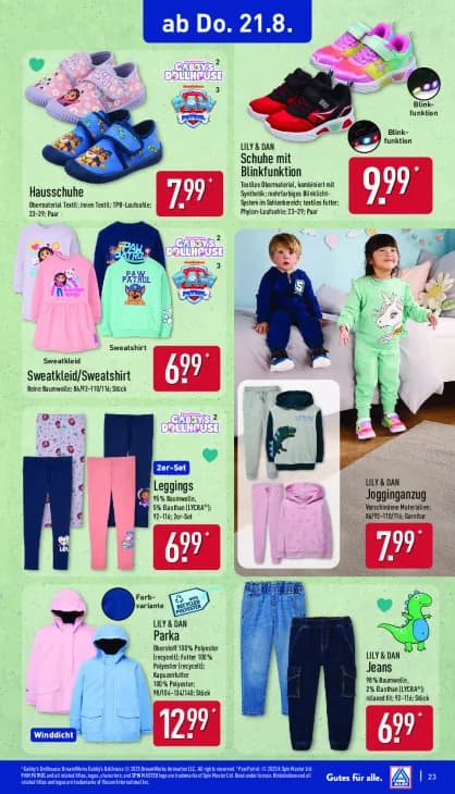 Schuhe mit Blinkfunktion