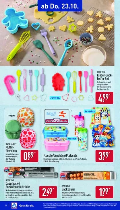 Flasche/Lunchbox/Platzsets