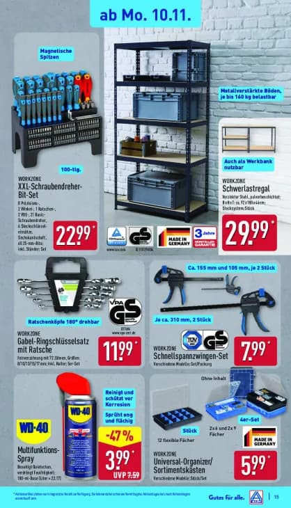 XXL-Schraubendreher-Bit-Set