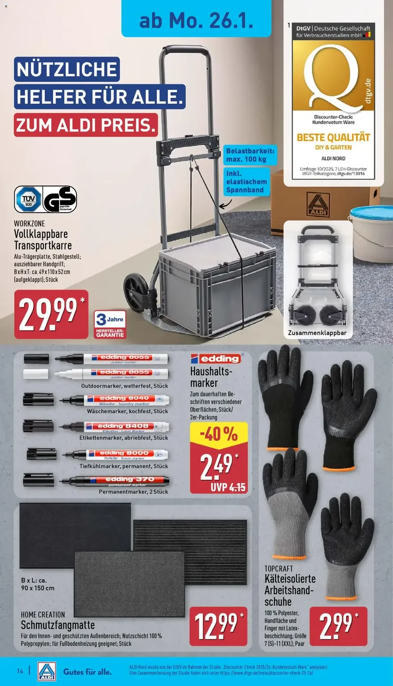 Kälteisolierte Arbeitshandschuhe