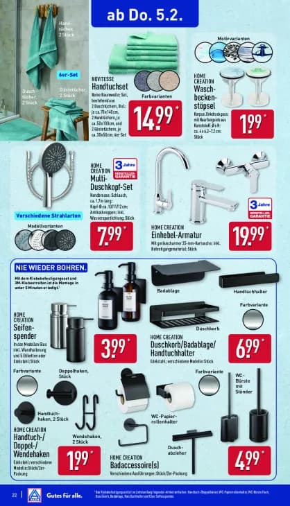 Handtuch-/Doppel-/Wendehaken