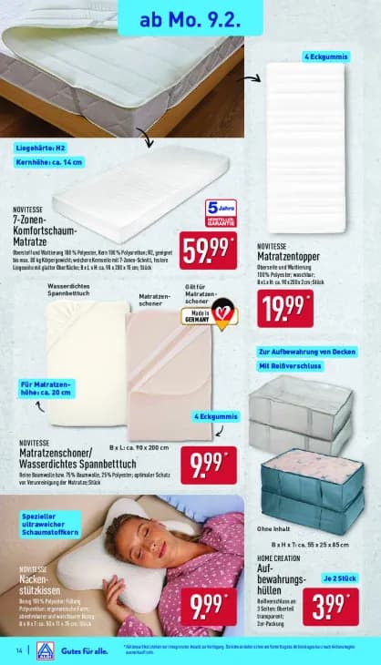 Matratzenschoner/Wasserdichtes Spannbetttuch