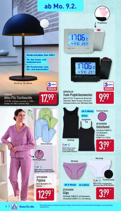 Funk-Projektionswecker