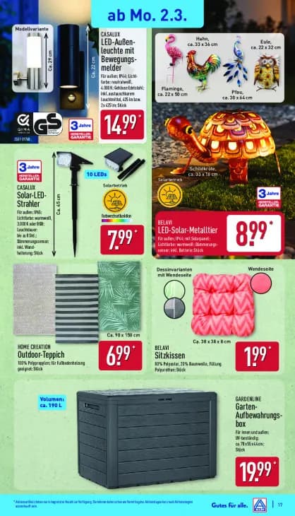 LED-Solar-Metalltier