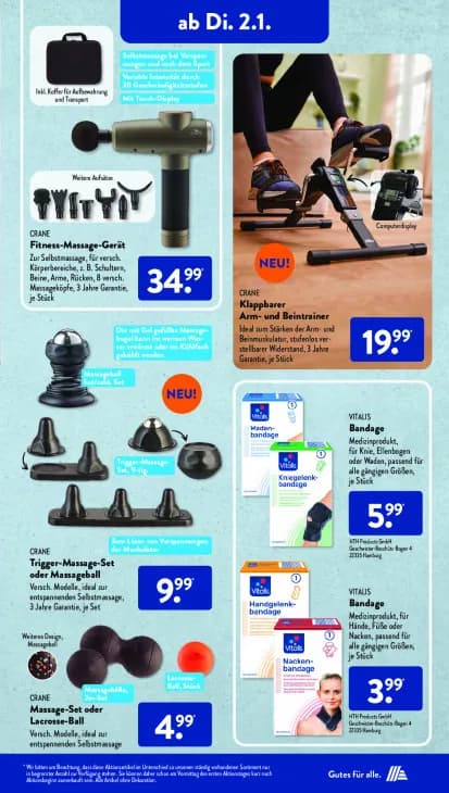 Trigger-Massage-Set oder Massageball