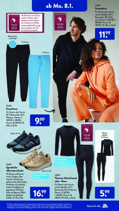 Thermo-Unterhemd oder -Hose