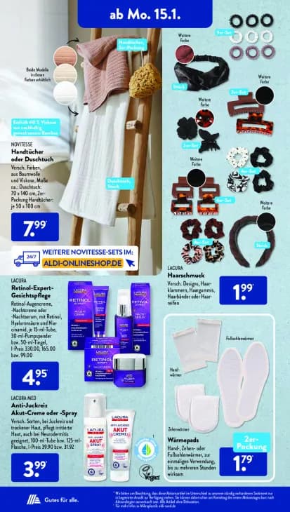 Handtücher oder Duschtuch