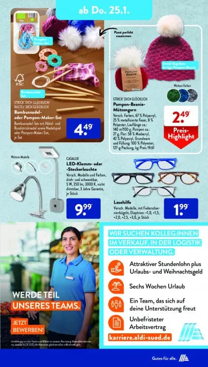 Pompon-Beanie-Mützengarn