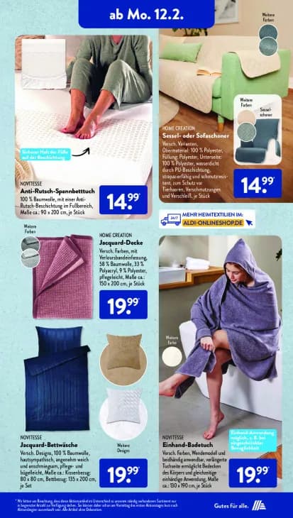 Jacquard-Bettwäsche