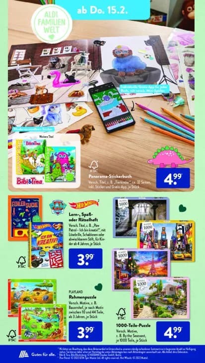 Panorama-Stickerbuch