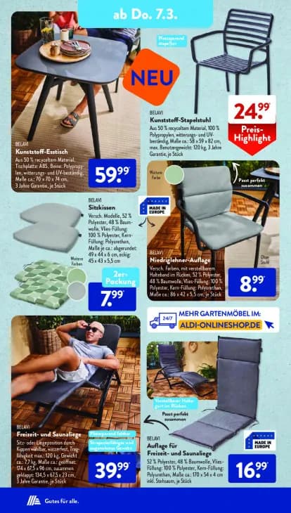 Kunststoff-Stapelstuhl